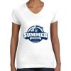 Women's Fine Jersey V-Neck Tee Women's Fine Jersey V-Neck Tee Thumbnail