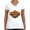 Women's Fine Jersey V-Neck Tee Women's Fine Jersey V-Neck Tee Thumbnail