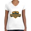 Women's Fine Jersey V-Neck Tee Women's Fine Jersey V-Neck Tee Thumbnail