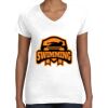 Women's Fine Jersey V-Neck Tee Women's Fine Jersey V-Neck Tee Thumbnail