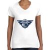 Women's Fine Jersey V-Neck Tee Women's Fine Jersey V-Neck Tee Thumbnail