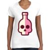 Women's Fine Jersey V-Neck Tee Women's Fine Jersey V-Neck Tee Thumbnail