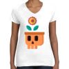 Women's Fine Jersey V-Neck Tee Women's Fine Jersey V-Neck Tee Thumbnail