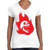 Women's Fine Jersey V-Neck Tee Women's Fine Jersey V-Neck Tee Thumbnail