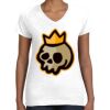 Women's Fine Jersey V-Neck Tee Women's Fine Jersey V-Neck Tee Thumbnail