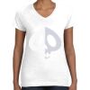 Women's Fine Jersey V-Neck Tee Women's Fine Jersey V-Neck Tee Thumbnail