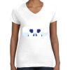Women's Fine Jersey V-Neck Tee Women's Fine Jersey V-Neck Tee Thumbnail
