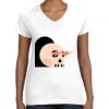 Women's Fine Jersey V-Neck Tee Women's Fine Jersey V-Neck Tee Thumbnail