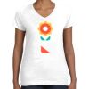 Women's Fine Jersey V-Neck Tee Women's Fine Jersey V-Neck Tee Thumbnail