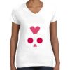 Women's Fine Jersey V-Neck Tee Women's Fine Jersey V-Neck Tee Thumbnail