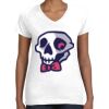 Women's Fine Jersey V-Neck Tee Women's Fine Jersey V-Neck Tee Thumbnail