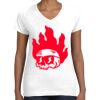 Women's Fine Jersey V-Neck Tee Women's Fine Jersey V-Neck Tee Thumbnail