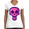 Women's Fine Jersey V-Neck Tee Women's Fine Jersey V-Neck Tee Thumbnail