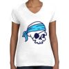 Women's Fine Jersey V-Neck Tee Women's Fine Jersey V-Neck Tee Thumbnail