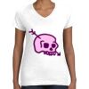Women's Fine Jersey V-Neck Tee Women's Fine Jersey V-Neck Tee Thumbnail