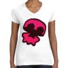 Women's Fine Jersey V-Neck Tee Women's Fine Jersey V-Neck Tee Thumbnail