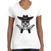 Women's Fine Jersey V-Neck Tee Women's Fine Jersey V-Neck Tee Thumbnail