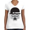 Women's Fine Jersey V-Neck Tee Women's Fine Jersey V-Neck Tee Thumbnail