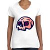 Women's Fine Jersey V-Neck Tee Women's Fine Jersey V-Neck Tee Thumbnail