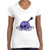 Women's Fine Jersey V-Neck Tee Women's Fine Jersey V-Neck Tee Thumbnail