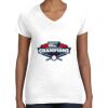 Women's Fine Jersey V-Neck Tee Women's Fine Jersey V-Neck Tee Thumbnail