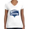 Women's Fine Jersey V-Neck Tee Women's Fine Jersey V-Neck Tee Thumbnail