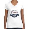 Women's Fine Jersey V-Neck Tee Women's Fine Jersey V-Neck Tee Thumbnail