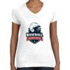 Women's Fine Jersey V-Neck Tee Women's Fine Jersey V-Neck Tee Thumbnail