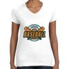 Women's Fine Jersey V-Neck Tee Women's Fine Jersey V-Neck Tee Thumbnail