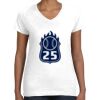 Women's Fine Jersey V-Neck Tee Women's Fine Jersey V-Neck Tee Thumbnail