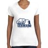 Women's Fine Jersey V-Neck Tee Women's Fine Jersey V-Neck Tee Thumbnail