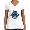 Women's Fine Jersey V-Neck Tee Women's Fine Jersey V-Neck Tee Thumbnail