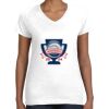 Women's Fine Jersey V-Neck Tee Women's Fine Jersey V-Neck Tee Thumbnail