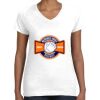 Women's Fine Jersey V-Neck Tee Women's Fine Jersey V-Neck Tee Thumbnail