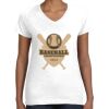 Women's Fine Jersey V-Neck Tee Women's Fine Jersey V-Neck Tee Thumbnail