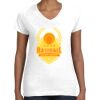 Women's Fine Jersey V-Neck Tee Women's Fine Jersey V-Neck Tee Thumbnail