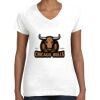 Women's Fine Jersey V-Neck Tee Women's Fine Jersey V-Neck Tee Thumbnail