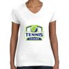 Women's Fine Jersey V-Neck Tee Women's Fine Jersey V-Neck Tee Thumbnail