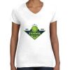 Women's Fine Jersey V-Neck Tee Women's Fine Jersey V-Neck Tee Thumbnail