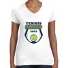 Women's Fine Jersey V-Neck Tee Women's Fine Jersey V-Neck Tee Thumbnail