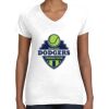 Women's Fine Jersey V-Neck Tee Women's Fine Jersey V-Neck Tee Thumbnail