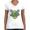Women's Fine Jersey V-Neck Tee Women's Fine Jersey V-Neck Tee Thumbnail