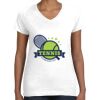 Women's Fine Jersey V-Neck Tee Women's Fine Jersey V-Neck Tee Thumbnail