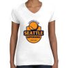 Women's Fine Jersey V-Neck Tee Women's Fine Jersey V-Neck Tee Thumbnail