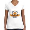 Women's Fine Jersey V-Neck Tee Women's Fine Jersey V-Neck Tee Thumbnail