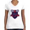 Women's Fine Jersey V-Neck Tee Women's Fine Jersey V-Neck Tee Thumbnail