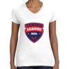 Women's Fine Jersey V-Neck Tee Women's Fine Jersey V-Neck Tee Thumbnail
