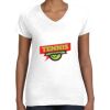 Women's Fine Jersey V-Neck Tee Women's Fine Jersey V-Neck Tee Thumbnail