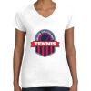 Women's Fine Jersey V-Neck Tee Women's Fine Jersey V-Neck Tee Thumbnail
