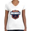 Women's Fine Jersey V-Neck Tee Women's Fine Jersey V-Neck Tee Thumbnail